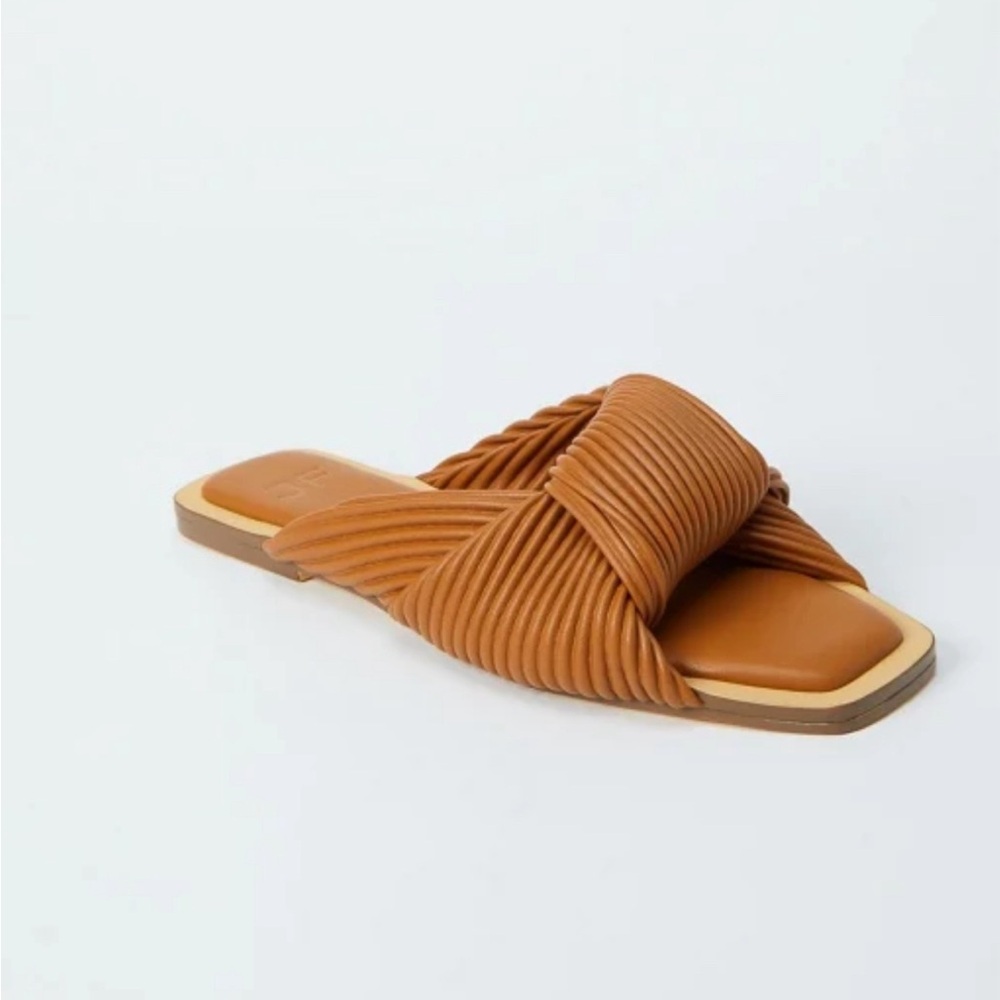 JustFab ‘Estelle’ flat slide sandals